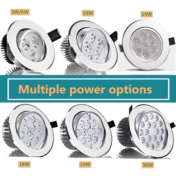 downlights round dimmable led ceiling spotlight 3w/6w/10w/14w/18w/24w embedded high-power downlight ac85-265v
downlights round dimmable led ceiling spotlight 3w/6w/10w/14w/18w/24w embedded high-power downlight ac85-265v