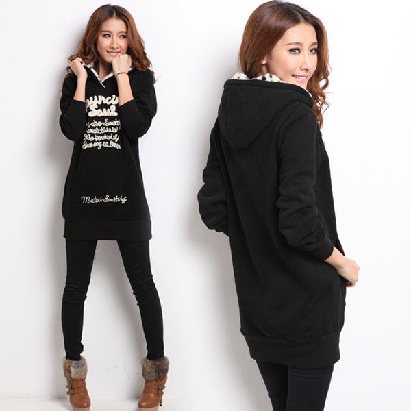 korean street letter print casual plus size hoodies women two layers hat winter fleece thicken pullover loose sweatshirt female 210507, Black
korean street letter print casual plus size hoodies women two layers hat winter fleece thicken pullover loose sweatshirt female 210507, Black