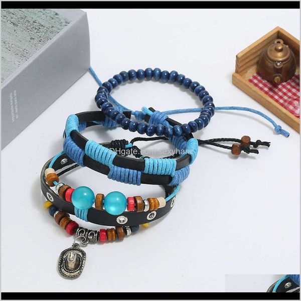 other bracelets jewelry drop delivery 2021 simple hand woven multilayer accessories diy three piece combination leather bracelet lo6yd, Golden;silver
other bracelets jewelry drop delivery 2021 simple hand woven multilayer accessories diy three piece combination leather bracelet lo6yd, Golden;silver