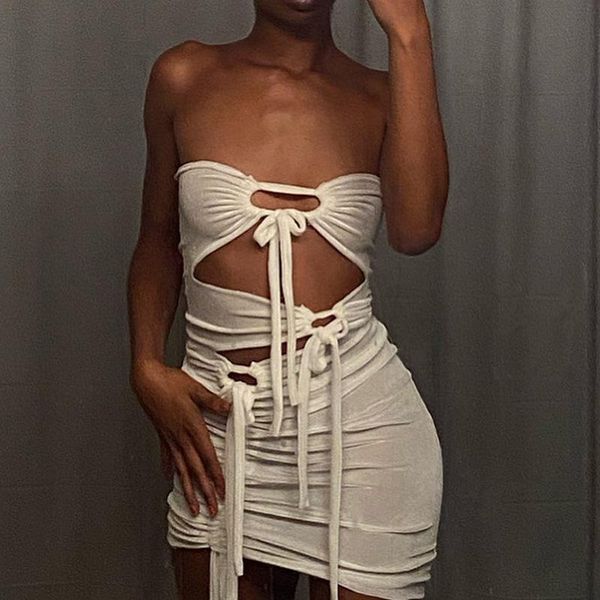 summer sleeveless cut out dress women off shoulder bodycon mini sundresses 2021 femme lace up night party vestidos maternity dresses, White
summer sleeveless cut out dress women off shoulder bodycon mini sundresses 2021 femme lace up night party vestidos maternity dresses, White