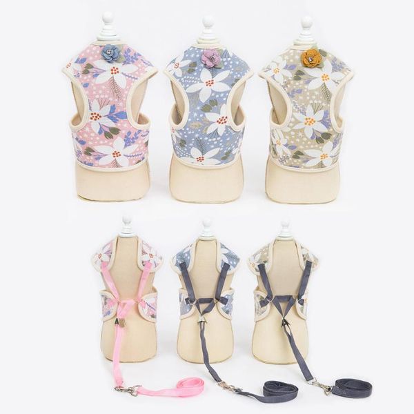dog collars & leashes pet cat harness floral vest walking leads leash for chihuahua yorkie lovely puppy set small supplies 10e
dog collars & leashes pet cat harness floral vest walking leads leash for chihuahua yorkie lovely puppy set small supplies 10e