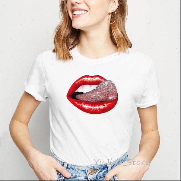red lips graphic womens t shirts printed women femme summer female white shirt tees 90s girls short
red lips graphic womens t shirts printed women femme summer female white shirt tees 90s girls short