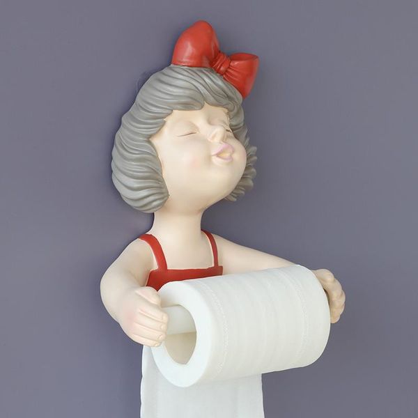 tissue boxes & napkins sweet girl toilet paper holder on wall decor decoration fashion lady resin art sculpture towel napkin 
tissue boxes & napkins sweet girl toilet paper holder on wall decor decoration fashion lady resin art sculpture towel napkin
