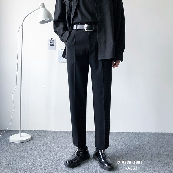 men's pants loose western-style trousers leisure trouser straight fit casual formal business design cotton suit s-3xl qipm, Black
men's pants loose western-style trousers leisure trouser straight fit casual formal business design cotton suit s-3xl qipm, Black