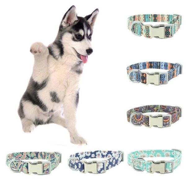 dog collars & leashes flower print adjustable pet puppy id name collar soft breathable neck strap
dog collars & leashes flower print adjustable pet puppy id name collar soft breathable neck strap