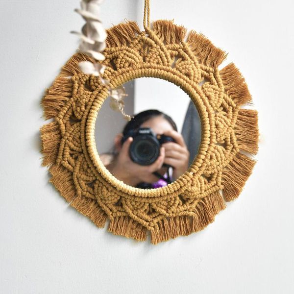 mirrors arrival handmade macrame mirror wall decroation with 
mirrors arrival handmade macrame mirror wall decroation with