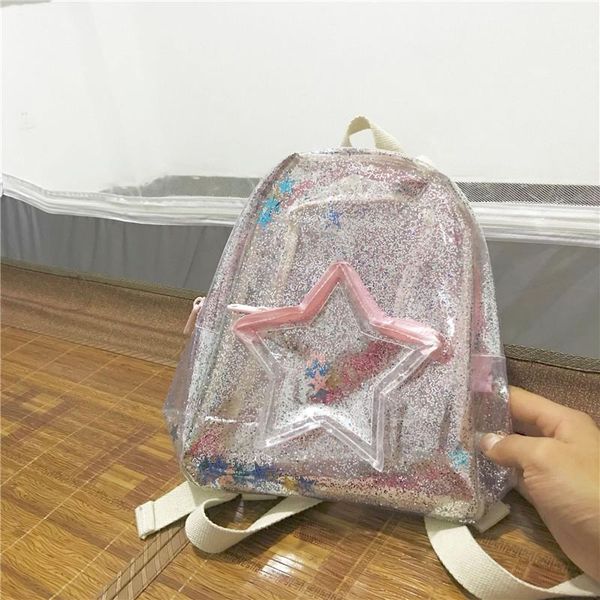 backpack mini color sequin star transparent backpacks children handbag women school delivery
backpack mini color sequin star transparent backpacks children handbag women school delivery