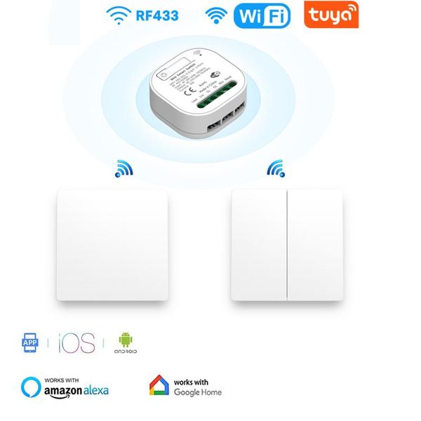 smart home control wifi 433 tuya switch wireless panel remote light ventilator no battery needed lighting wholesale
smart home control wifi 433 tuya switch wireless panel remote light ventilator no battery needed lighting wholesale