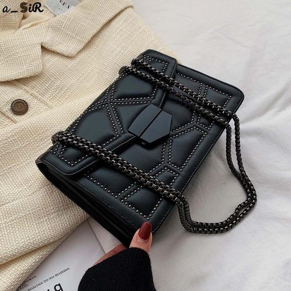 school bags a_sir rivet chain brand pu leather crossbody for women 2021 simple fashion shoulder bag lady luxury small handbags
school bags a_sir rivet chain brand pu leather crossbody for women 2021 simple fashion shoulder bag lady luxury small handbags