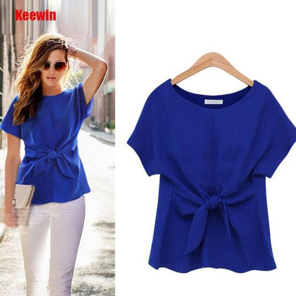 women's blouses & shirts round neck chiffon shirt europe and america 2021 summer short-sleeved bow tie blouse women, White
women's blouses & shirts round neck chiffon shirt europe and america 2021 summer short-sleeved bow tie blouse women, White