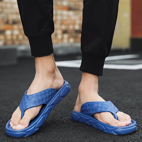 men flip flops outdoor slippers comfortable breathable fashion sandals casual indoor flats shoes flop home light, Black
men flip flops outdoor slippers comfortable breathable fashion sandals casual indoor flats shoes flop home light, Black