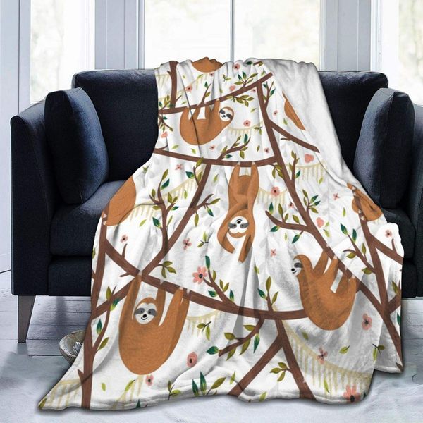 flannel blanket cute sloth hanging on the tree lightweight cozy bed blanket soft throw blanket fits couch sofa suitable for all
flannel blanket cute sloth hanging on the tree lightweight cozy bed blanket soft throw blanket fits couch sofa suitable for all