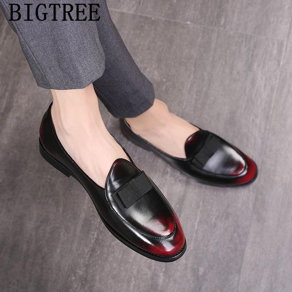 dress shoes fashion loafers oxford leather men office wedding italian sapato social masculino zapatos hombre, Black
dress shoes fashion loafers oxford leather men office wedding italian sapato social masculino zapatos hombre, Black