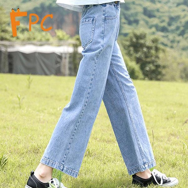 jeans girls solid wide brief leg pants straight elastic waist ankle length denim for 4-15y kids spring and autumn, Blue
jeans girls solid wide brief leg pants straight elastic waist ankle length denim for 4-15y kids spring and autumn, Blue