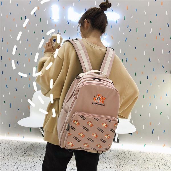 school bag women's korean-style high students large-volume mori series cute versatile backpack ins-style campus bags
school bag women's korean-style high students large-volume mori series cute versatile backpack ins-style campus bags