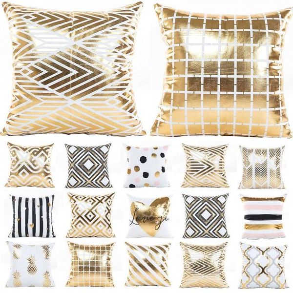 cushion/decorative pillow bronzing pineapple geometric christmas pattern golden throw cushion cover home decoration decorative pillowcase25
cushion/decorative pillow bronzing pineapple geometric christmas pattern golden throw cushion cover home decoration decorative pillowcase25