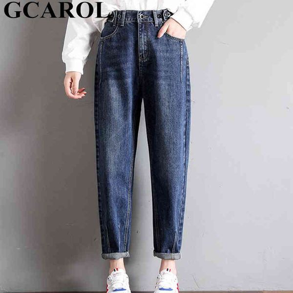 Women's Jeans GCAROL Women 93% Cotton Blends Pencil Denim Pants High Waisted Street Boyfriend Style In 3 Colors Plus Size 26-32 200930 M16I, Blue
Women's Jeans GCAROL Women 93% Cotton Blends Pencil Denim Pants High Waisted Street Boyfriend Style In 3 Colors Plus Size 26-32 200930 M16I, Blue