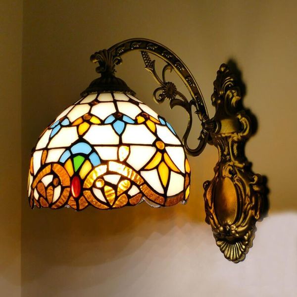 wall lamp tiffany european minimalist creative lighting mediterranean single head lamps wf102210
wall lamp tiffany european minimalist creative lighting mediterranean single head lamps wf102210