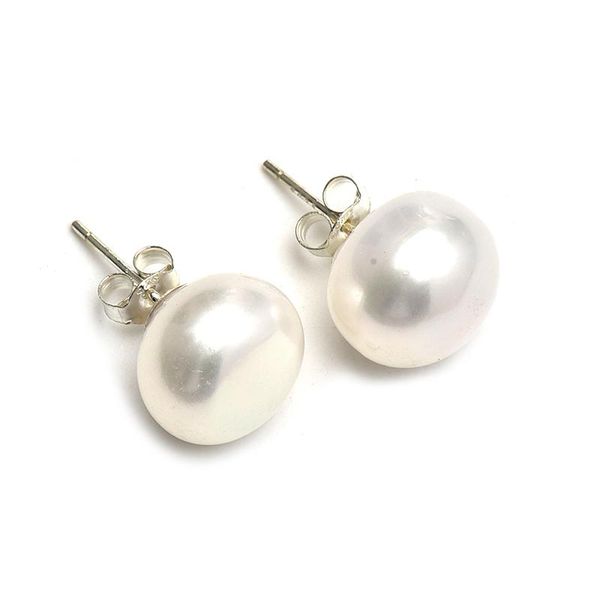 stud high-end 925 sterling silver 6mm/8mm/10mm freshwater cultured pearl button ball earrings for women as gifts jewerly, Golden;silver
stud high-end 925 sterling silver 6mm/8mm/10mm freshwater cultured pearl button ball earrings for women as gifts jewerly, Golden;silver