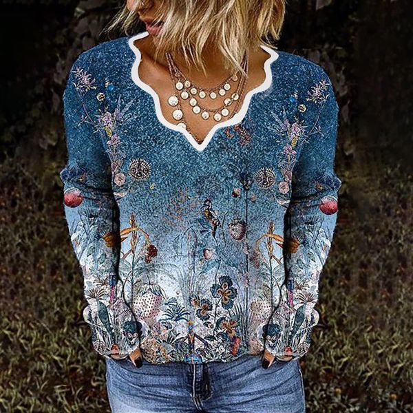 asymmetric neck t-shirts women vintage floral long sleeve unique tee shirt a manche longue hiver femme party eyecatching tshirts women', White
asymmetric neck t-shirts women vintage floral long sleeve unique tee shirt a manche longue hiver femme party eyecatching tshirts women', White