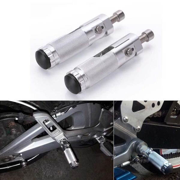 pedals universal 8mm folding rear passenger footpegs motorcycle foot rest pegs pedal rearset footrest pad set motor scooter accessory
pedals universal 8mm folding rear passenger footpegs motorcycle foot rest pegs pedal rearset footrest pad set motor scooter accessory