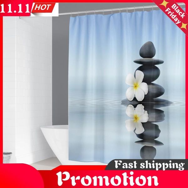 zen shower curtain 3d stone running water buddha waterproof mold proof washable curtains
zen shower curtain 3d stone running water buddha waterproof mold proof washable curtains
