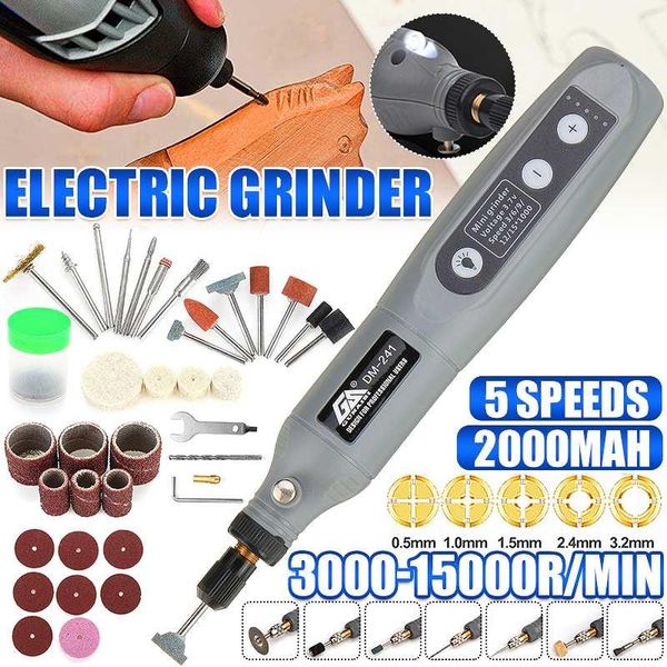 professiona electric drills 5 speed 15000rpm mini grinder cordless grinding machine carving engraving pen trimming polishing micro drilling
professiona electric drills 5 speed 15000rpm mini grinder cordless grinding machine carving engraving pen trimming polishing micro drilling