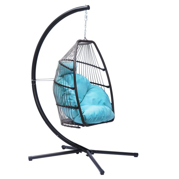 outdoor patio wicker sets folding hanging chair rattan swing hammock egg x base c type bracket with cushion and pillow bedroom indoor blue
outdoor patio wicker sets folding hanging chair rattan swing hammock egg x base c type bracket with cushion and pillow bedroom indoor blue
