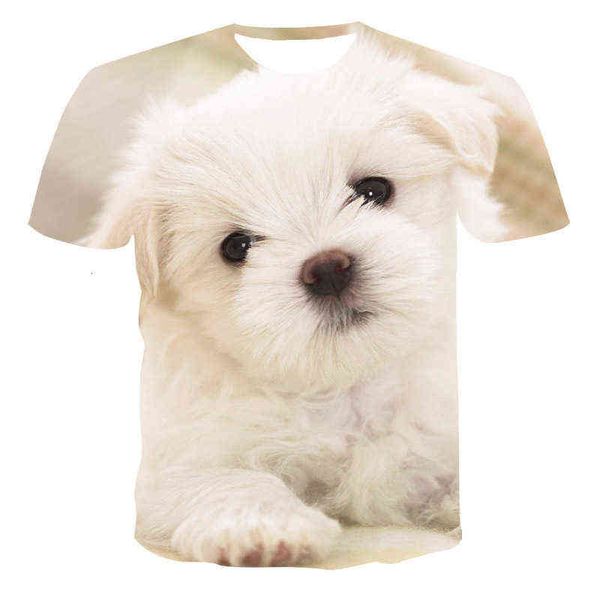women's t-shirt 2022 casual short sleeve 3d digital printing cute dog round neck men's t-shirt, White
women's t-shirt 2022 casual short sleeve 3d digital printing cute dog round neck men's t-shirt, White