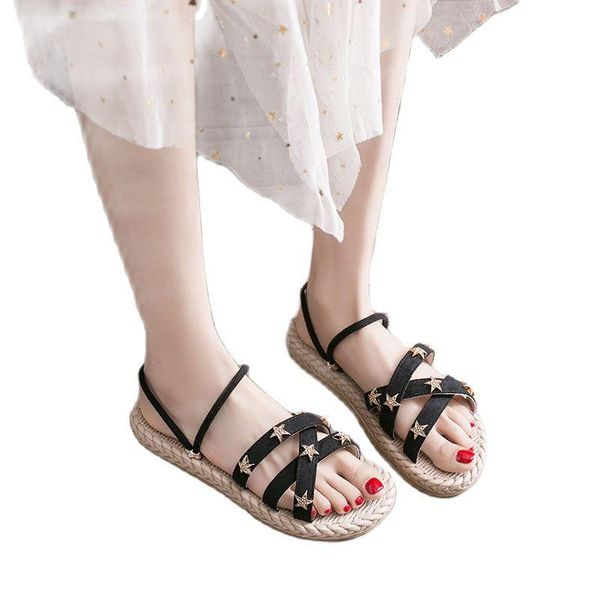 slippers est rivet two wear flat women's shoes korean fashion lightweight and comfortable sandals casual cross, Black
slippers est rivet two wear flat women's shoes korean fashion lightweight and comfortable sandals casual cross, Black