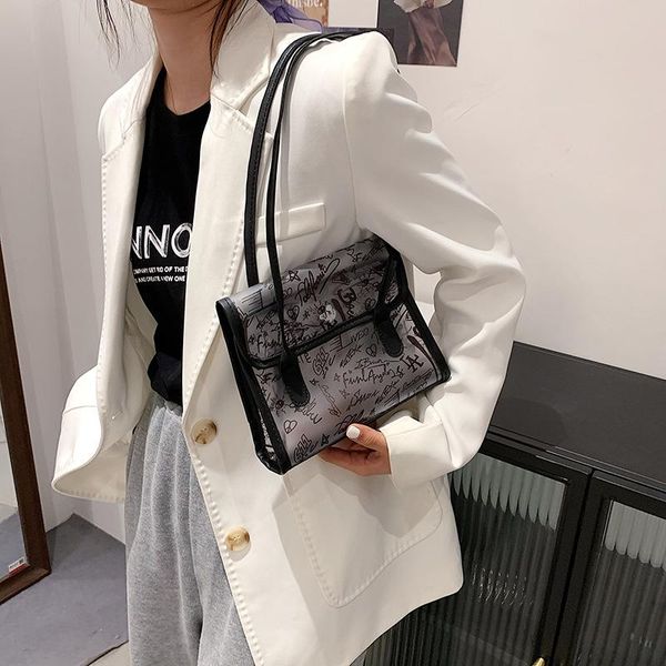evening bags transparent graffiti shoulder for women 2021 fashionable harajuku street style oversized handbags ladies torebka damska
evening bags transparent graffiti shoulder for women 2021 fashionable harajuku street style oversized handbags ladies torebka damska
