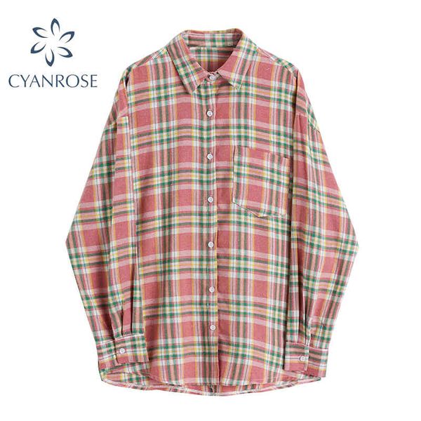 plaid shirts or women long sleeve harajuku casual cardigan blouses plus size office ladies korean vintage blusas 210417, White
plaid shirts or women long sleeve harajuku casual cardigan blouses plus size office ladies korean vintage blusas 210417, White