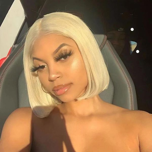 lace wigs 613 honey blonde front human hair pre plucked brazilian remy bob closure for black women natural hairline, Black;brown
lace wigs 613 honey blonde front human hair pre plucked brazilian remy bob closure for black women natural hairline, Black;brown