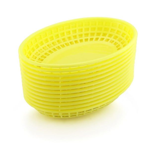 kitchen storage & organization 12pcs oval plastic basket fast trays restaurant bbq dozen yellow hamburger dinner plates set 9.25x6x1.8inch o
kitchen storage & organization 12pcs oval plastic basket fast trays restaurant bbq dozen yellow hamburger dinner plates set 9.25x6x1.8inch o