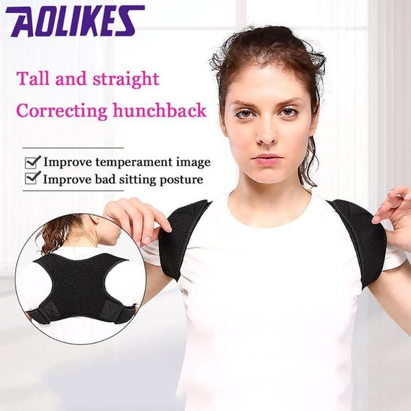 style adjustable posture corrector brace net breathable shoulder upper back support humpback correction belt, Black;blue
style adjustable posture corrector brace net breathable shoulder upper back support humpback correction belt, Black;blue