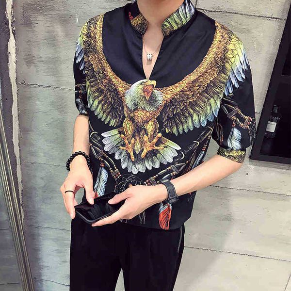 men's t-shirts t shirts arrival brand clothing men shirt summer thin male sleeve printing leisure three quarter mandarin collar casual, White;black
men's t-shirts t shirts arrival brand clothing men shirt summer thin male sleeve printing leisure three quarter mandarin collar casual, White;black
