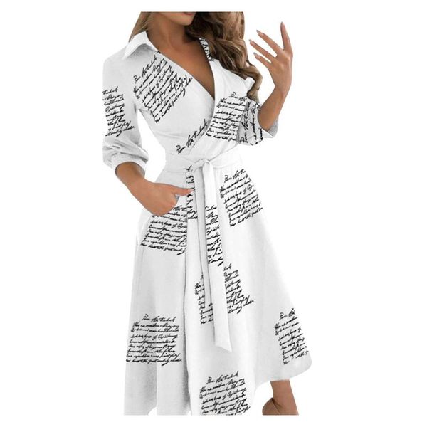 fashion women long sleeve shirt dress autumn printed dresses laides turn-down collar loose sundress party white casual, Black;gray
fashion women long sleeve shirt dress autumn printed dresses laides turn-down collar loose sundress party white casual, Black;gray