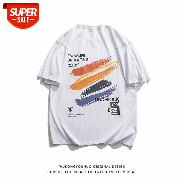 wukong in stock rainbow graffiti short-sleeved t-shirt male street loose bf couple men and women half-sleeved short tee #sg1e, White;black
wukong in stock rainbow graffiti short-sleeved t-shirt male street loose bf couple men and women half-sleeved short tee #sg1e, White;black