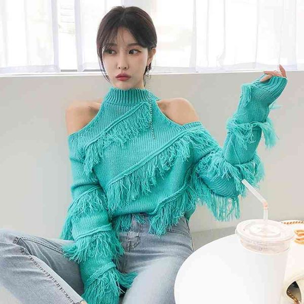 sweaters women's off shoulder long sleeve turtleneck sweater pullovers tassels knitted sweaters autumn winter female fashion top, White;black
sweaters women's off shoulder long sleeve turtleneck sweater pullovers tassels knitted sweaters autumn winter female fashion top, White;black