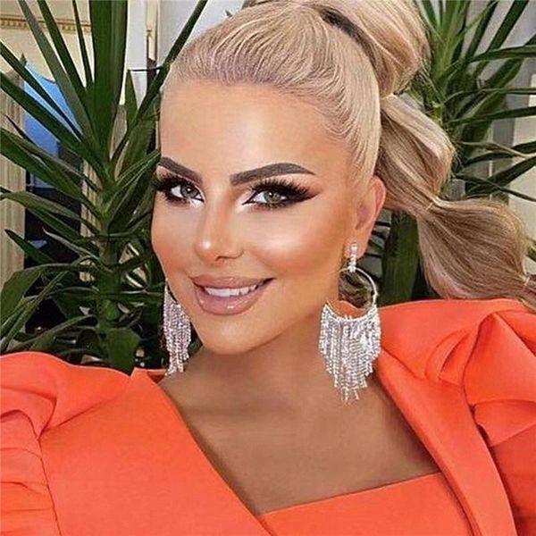 stud lubov fashion creative round metal rhinestone tassel earrings women's simple and campus jewelry accessories, Golden;silver
stud lubov fashion creative round metal rhinestone tassel earrings women's simple and campus jewelry accessories, Golden;silver