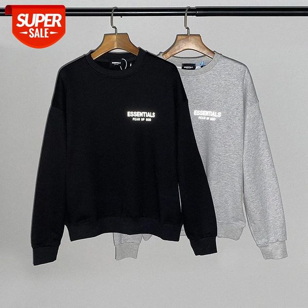 fog fear of god eentials reflective hip-hop oversized round neck sweater #sp6y, Black
fog fear of god eentials reflective hip-hop oversized round neck sweater #sp6y, Black
