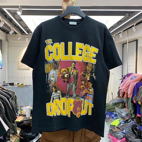 men letters printed cotton t shirts short sleeve hip hop casual t-shirts men's womens loose tee, White;black
men letters printed cotton t shirts short sleeve hip hop casual t-shirts men's womens loose tee, White;black