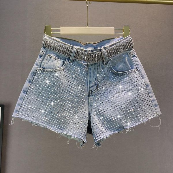 women's jeans shorts fashion 2021 summer european drilling wide leg pants ladies denim jean short, Blue
women's jeans shorts fashion 2021 summer european drilling wide leg pants ladies denim jean short, Blue