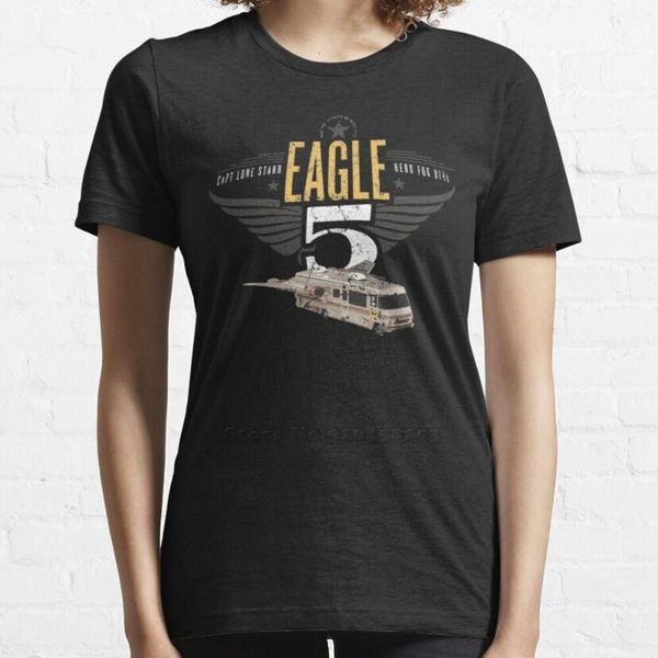women's t-shirt eagle 5 t shirt summer fashion casual cotton round neck five mobile home millenium falcon may the, White
women's t-shirt eagle 5 t shirt summer fashion casual cotton round neck five mobile home millenium falcon may the, White