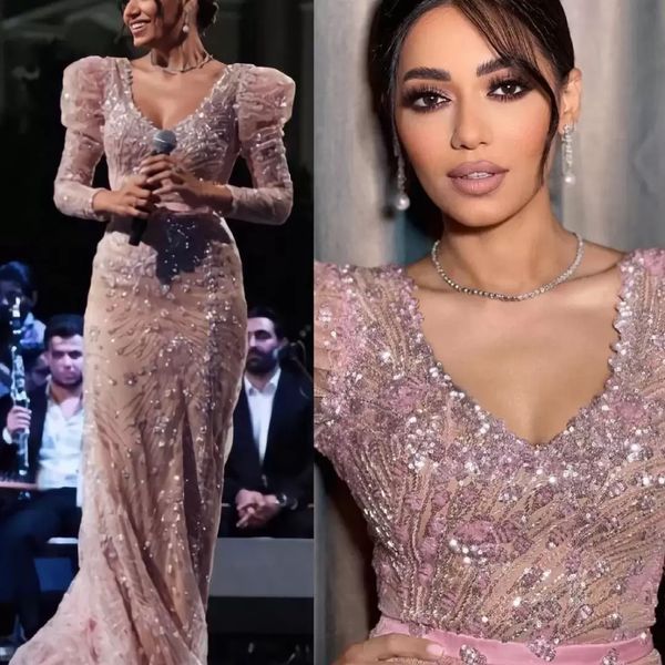 2022 pink dubai aso ebi sequins beaded prom dresses for arabic backless v neck illusion evening formal party second reception gowns vestidos, Black
2022 pink dubai aso ebi sequins beaded prom dresses for arabic backless v neck illusion evening formal party second reception gowns vestidos, Black