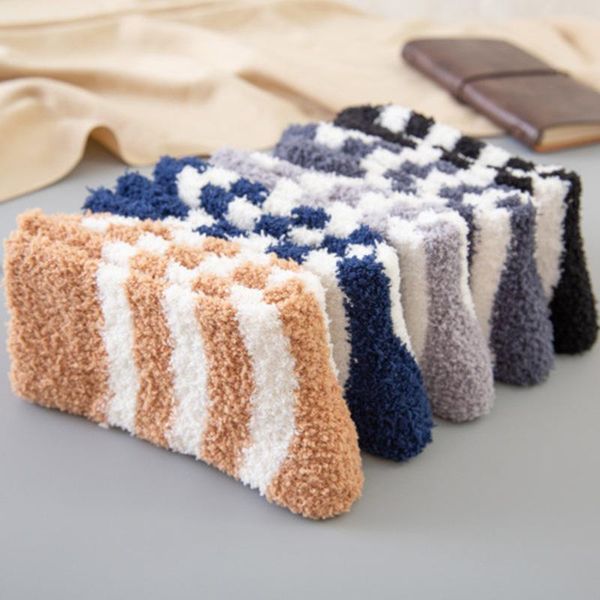 men's socks lkwder 3 pairs/lot thickened sleep male calcetines hombre coral fleece autumn winter warm long tube men, Black
men's socks lkwder 3 pairs/lot thickened sleep male calcetines hombre coral fleece autumn winter warm long tube men, Black