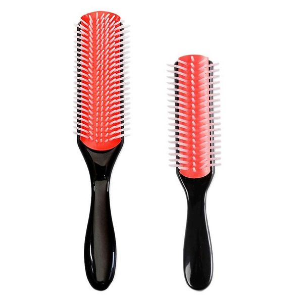 hair brushes brush for natural curly 9 row straight massage comb anti-static set, Silver
hair brushes brush for natural curly 9 row straight massage comb anti-static set, Silver