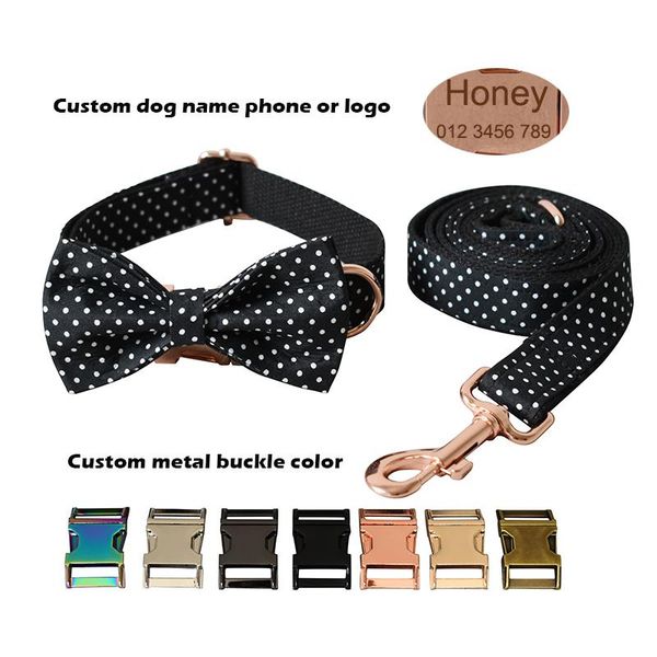 dog collars & leashes collar personalized black dot cotton quality fabric for small, medium large cats custom metal parts pet accessory phon
dog collars & leashes collar personalized black dot cotton quality fabric for small, medium large cats custom metal parts pet accessory phon