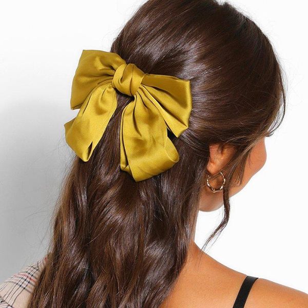 fashion stain bow hairgrips big hairpin for women girls ribbon trendy ladies hair clip cute barrette accessories
fashion stain bow hairgrips big hairpin for women girls ribbon trendy ladies hair clip cute barrette accessories