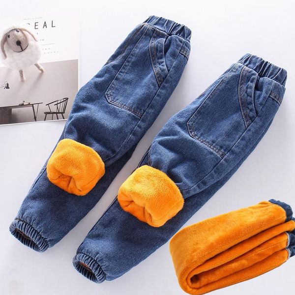winter baby boys warm jeans children casual thicken plus velvet straight denim pants for 1-6yrs, Blue
winter baby boys warm jeans children casual thicken plus velvet straight denim pants for 1-6yrs, Blue